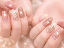 アフローディアネイル ネオ 葛西店(aphloadia nail neo)の雰囲気（春のマグネットアートで叶える大人かわいい上品ネイル 葛西/浦安）