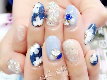 フラワーネイル