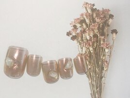 ☆フットネイルアート付￥8640～