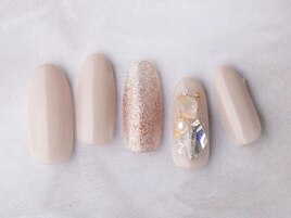 ストーンネイル×シェルネイル