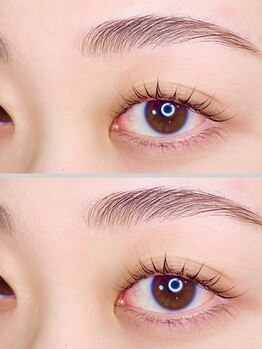 エンズ 香久山店(0's)の写真/ナチュラルな雰囲気であざと可愛いすっぴん風メイクにぴったり！卓越した技術で自然な仕上り♪朝の時短にも