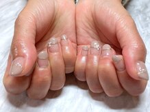 ネイルサロンブリス(nail salon Bliss)/☆ぷっくりフラワーネイル☆