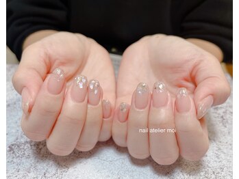 ワンカラー、シェルデザイン