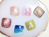 【フット人気NO1】かわいいアートから選ぶフットネイル15種*パラ変更可¥6300