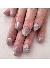 ファースト(FIRST)/ニュアンスデザインネイル