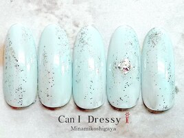 ブルーラメネイル