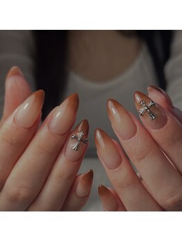 ネイルアトリエビー(nail atelier be’)/ブラウングラデーション