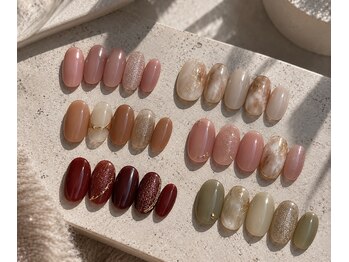 LUNI nail studio ワンカラー/マグネット/フレンチ 【11月下旬OPEN（予定）】の写真/野々市市藤平田11月27日オープン！豊富なカラーの定額ネイルで旬の指先へ♪