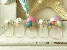 カラフルストーンデザイン☆