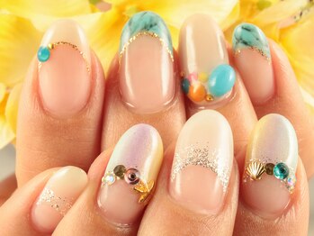 ネイルアンドアイラッシュ テラ 明石店(nail&eyelash Terra)/ケア付バイオ☆定額コース