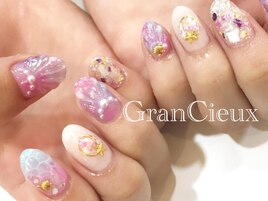 貝殻ネイル