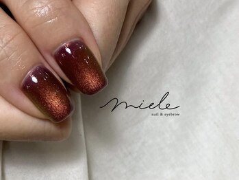 秋ボルドーお洒落マグネット