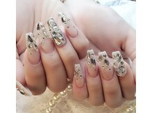 ローラネイル(Roller nail)/スカルプストーン乗せ放題¥12500