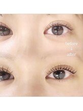 ミントラッシュ 渋谷道玄坂店/LEDエクステ×まつげパーマ