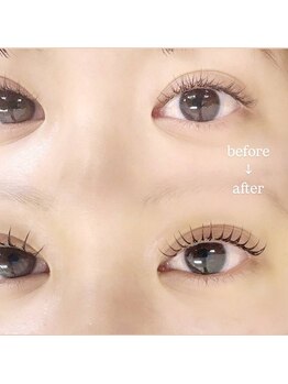 ミントラッシュ 渋谷道玄坂店/LEDエクステ×まつげパーマ