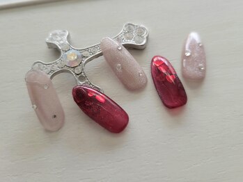 ネイルサロンカリプソ(Nail Salon Calypso 2)/ホログラムハート♪