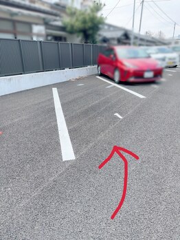 イリス(Iris)/駐車場は【1番】(斜めなので注意