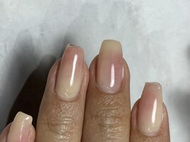桃ネイル