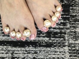 ☆ピンクマグのキラキラフット☆