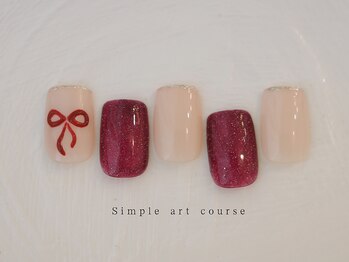 エン ダイカンヤマ(En'e daikanyama)/定額/シンプルアートコース♪