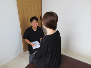 なごみ鍼灸整体院/細かなカウンセリング