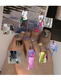 フットネイル/フットデザイン