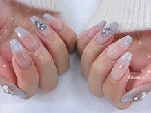 ジャミーラ/桜チークネイル/チークグラデ