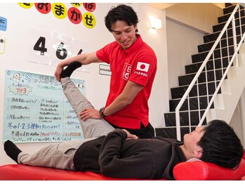 ゴール 日の出店(GOAL)の写真/仕事による男のガチガチ肩・腰に！国家資格者の深層筋ストレッチで、戦える軽いカラダへ劇的リセット！
