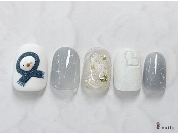 マフラー雪だるま¥10480