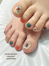 プライベート ネイルサロン マーマ(murmur)/塗りかけネイル