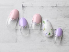 オフ込¥6990フラワーネイル