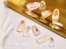 ルポネイル 高円寺(repos nail)/インク ニュアンス オーロラ