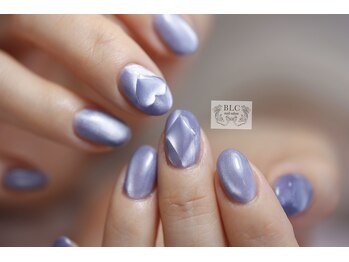 ビーエルシー ネイルサロン(BLC nail salon)/マグネット宝石カットネイル