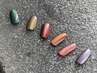 ネイル★ハンド◆選べる【マグネット】or【ビー玉】ワンカラー☆5610→4980円
