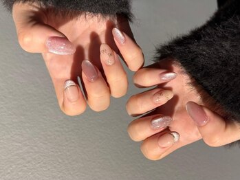 ビューティービースト フォー ネイルアンドアイラッシュ 熊本店(beauty:beast)/マグネット×フレンチ