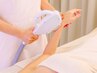 L パーツ【ひざ上・ひざ下・背中・顔 】の中から「１か所+保湿ケア」　4000円