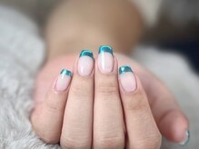 ソーネイルズ(Soo Nails)/ミラーフレンチネイル
