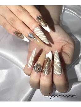 アニマル柄ネイル