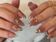 amris 表参道 【ネイルサロン/持ち込み/長さだし/マグネット】の雰囲気(大人女性にオススメな自爪が映えるガラスフレンチもお任せ下さい)