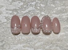 ネイルサロン メイプル(Nail Salon maple)/囲みパール