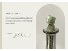 オサ ネイル(osa nail)の雰囲気（my&bee自爪を削らずに高密着力フィルベース使用してます！）
