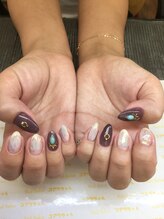 ネイルサロン コアラちゃん/【塗りかけネイル☆