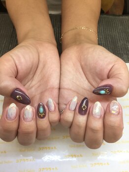 ネイルサロン コアラちゃん/【塗りかけネイル☆