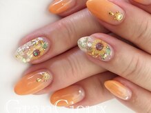 クアトログランシュ 青葉台(QUATRO×GranCieux)/ひまわりネイル