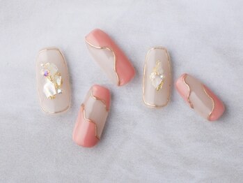 サンミーゴネイル 神戸店(Sunmego Nail)/ピンクニュアンスネイル