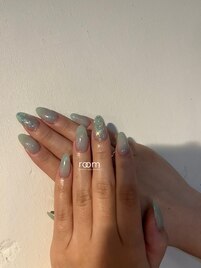 ミントグリーン×ジェル定額