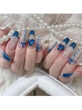 リンドネイル バイ モカ アンド ララ(Lind nail by moca and LaLa)/【mio】10本アート