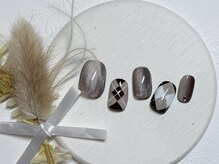 ブレス 仙台駅前本店(BLESS)/冬のチェックネイル！