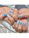 水色マグ×オーロラハート
