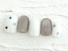 ネイルメゾン 池袋店(NAIL MAISON)/マグストーン￥8050